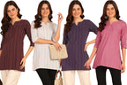 Dsk Studio Cotton Short Kurti For Women And Girls