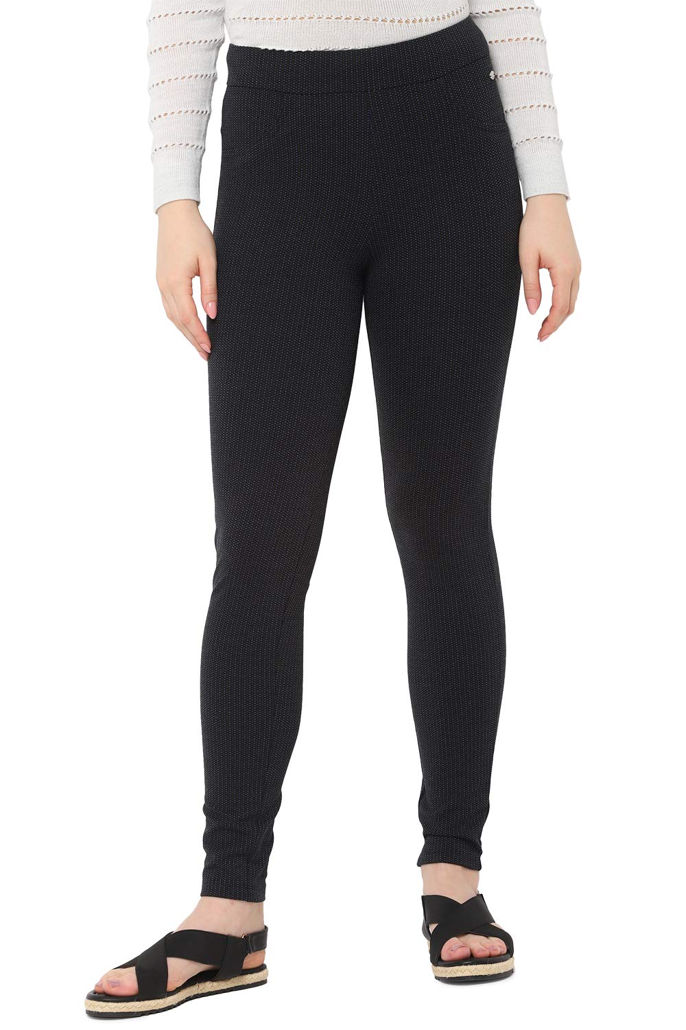 Allen Solly Women Regular Fit Relaxed Fit Solid Pants