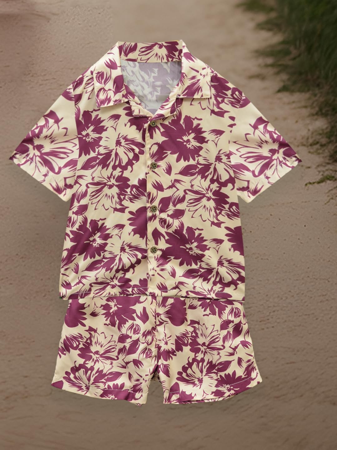 A.T.U.N. (ALL THINGS UBER NICE) Boys Printed Two Piece Set | Co-Ord Set for Boys