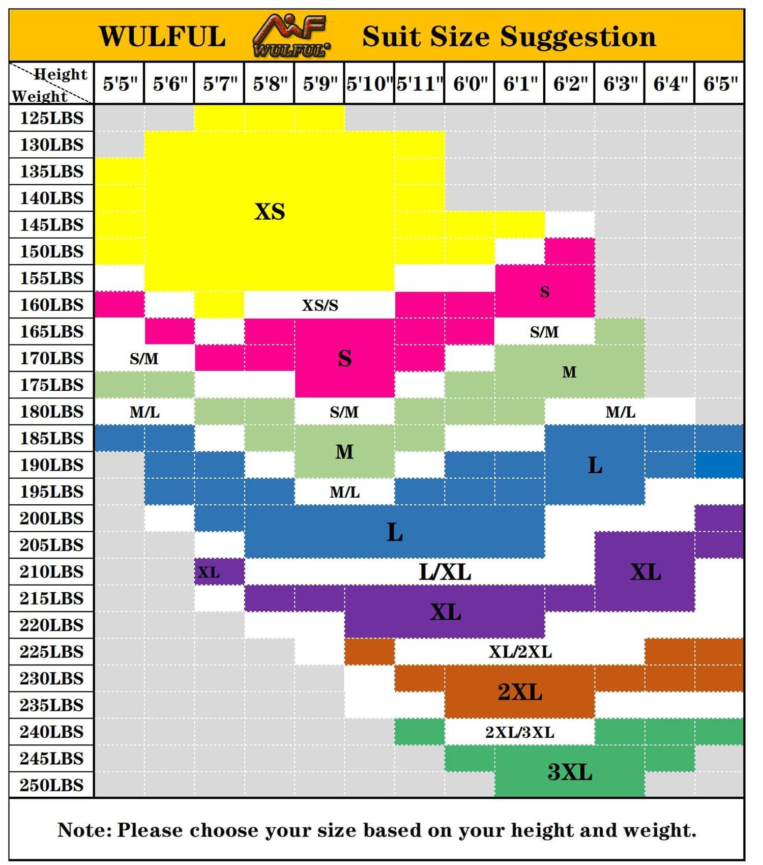 WULFUL Mens Slim Fit Suit One Button 3-Piece Blazer Dress Business Wedding Party Jacket Vest & Pant Dark Grey