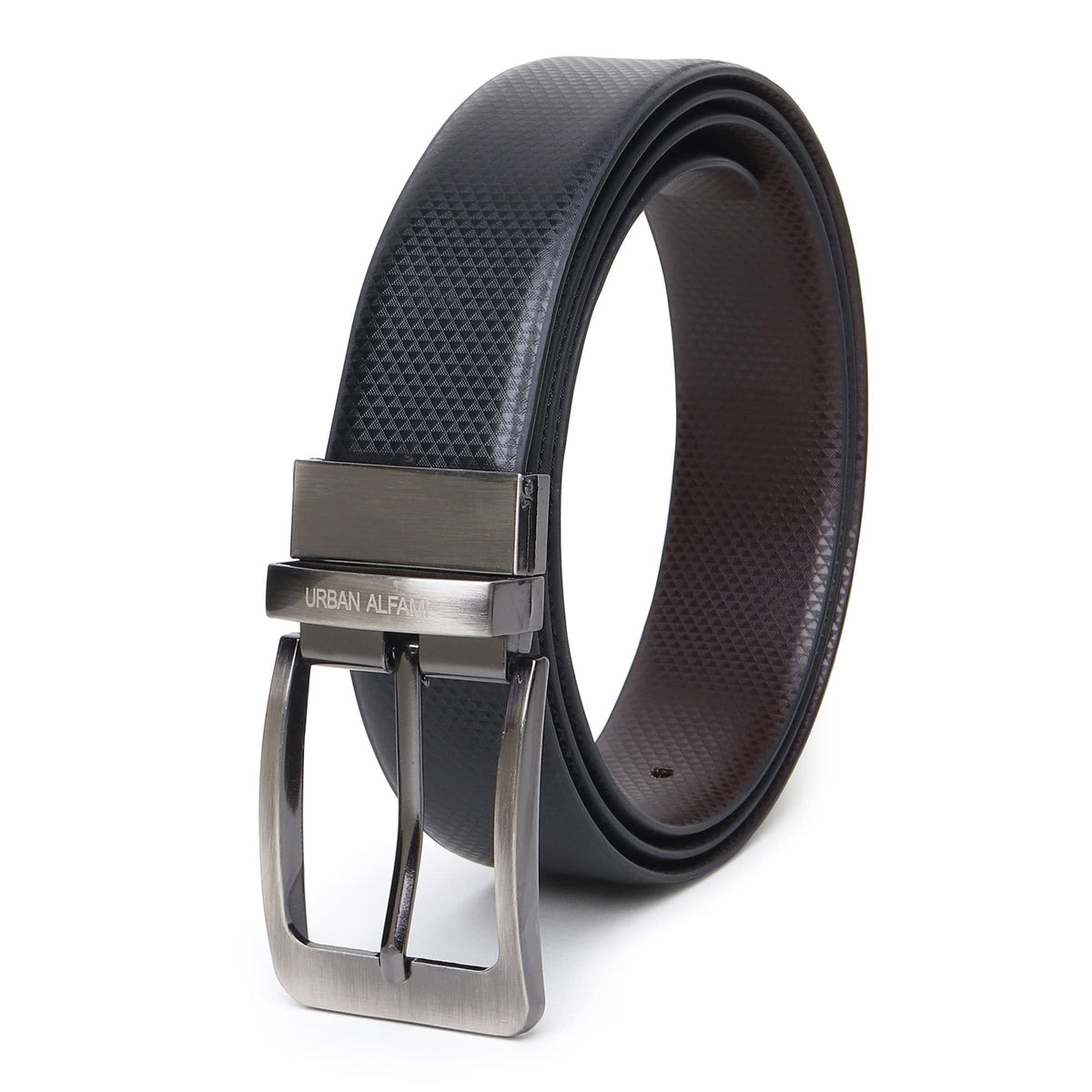Urban Alfami Vegan Leather Belt For Men | Rsgcr01Bn | Size 44 44