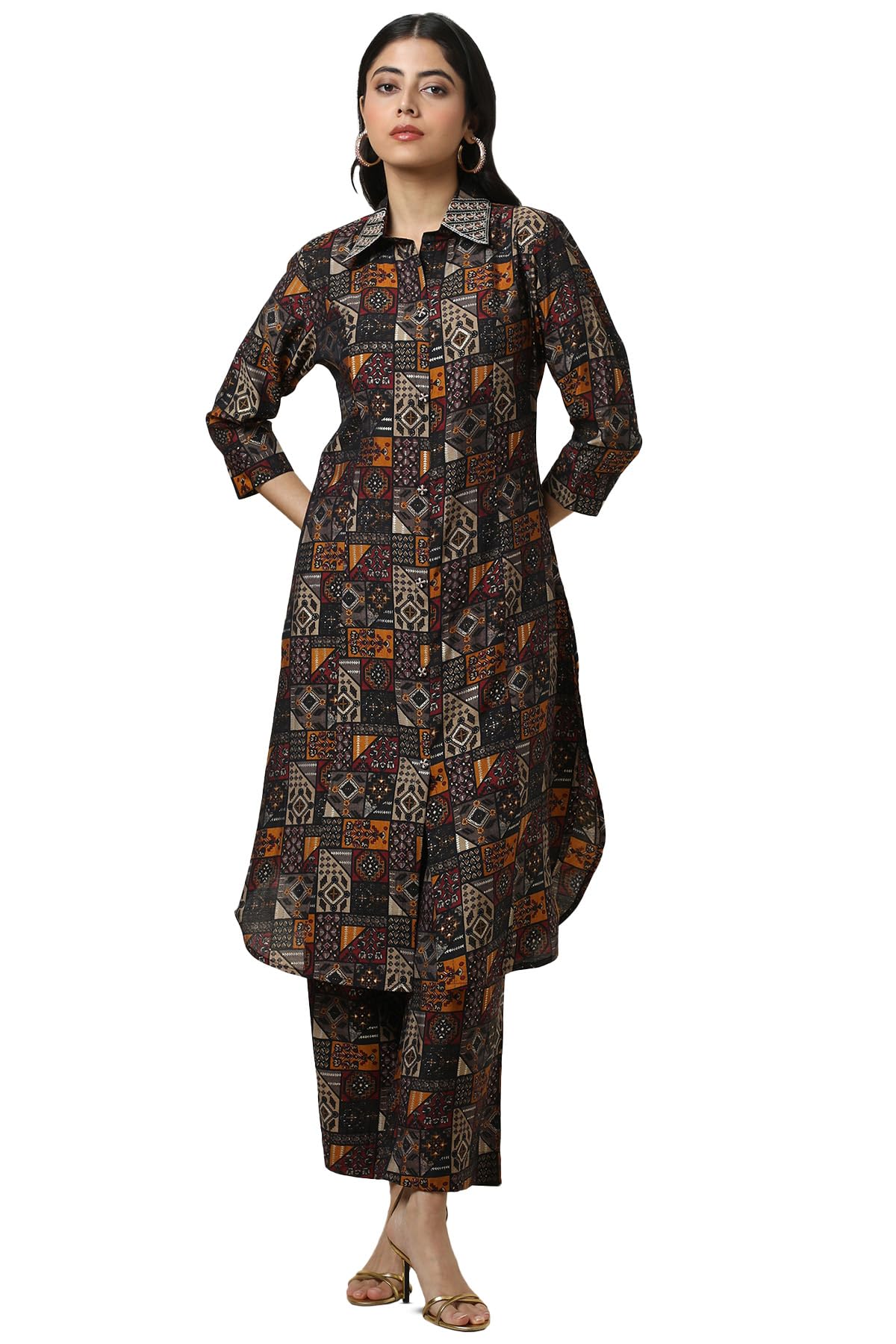 Soch Women Muslin Floral Print Dress