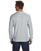 Mens Vintage Zen Thermal Long-Sleeve T-Shirt - cEMENT - S(D0102H7WH7P)