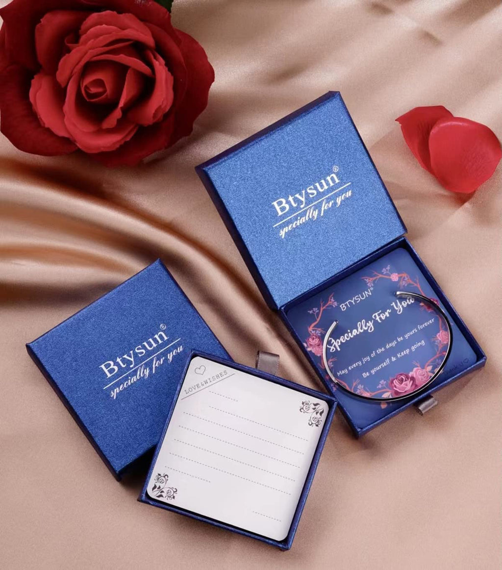 Best Friend Bestie Gifts for Women Friend Bracelet Bff Teen Girl Gifts Gratitude Quotes Engraved Sister Christmas Gift Brithday