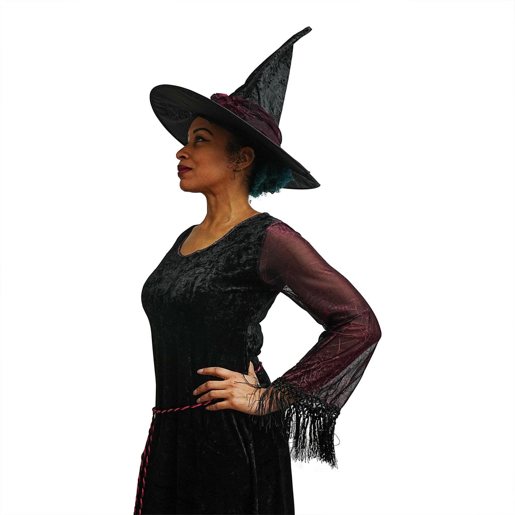 Spider Web Witch Costume Small/Medium 2-8