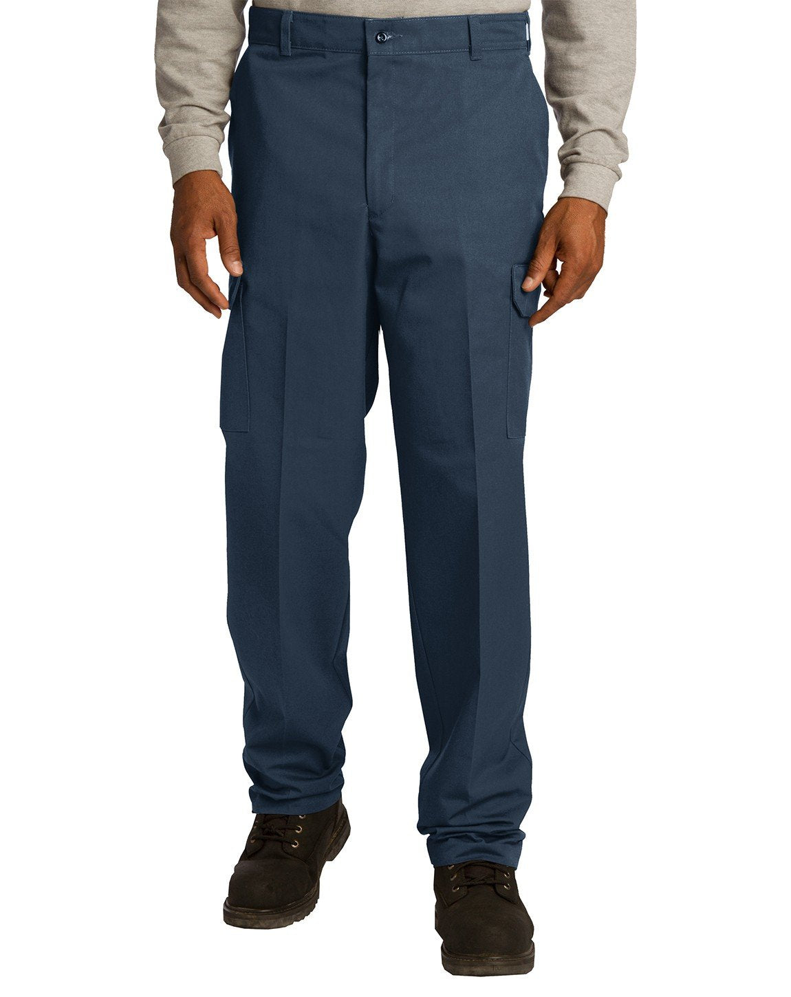 Red Kap Mens Industrial cargo Pant, Navy, 30W x 30L