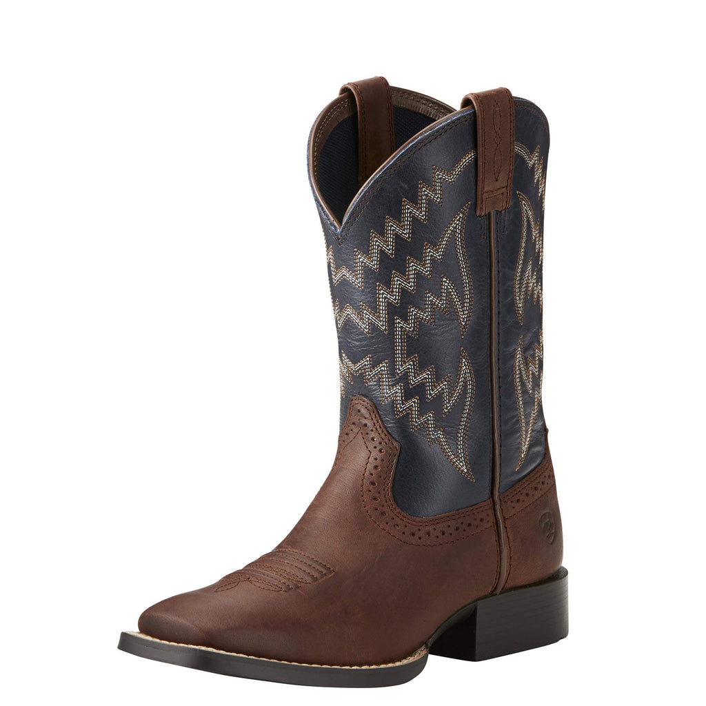 Ariat Tycoon Western Boot Brazen Brown/Arizona Sky 6