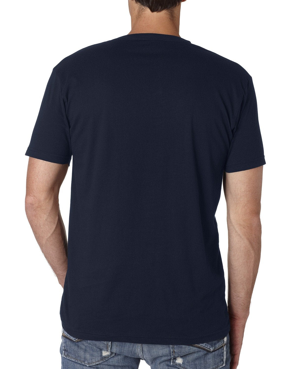 Mens cotton V - MIDNIgHT NAVY - S(D0102H7NP78)