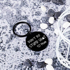 Dont Do Stupi St Keychain Poop Funny Birthday Gifts for Son Daughter Teenagers from Mom Sarcasm Gift for Teens Boy Girl Graduati