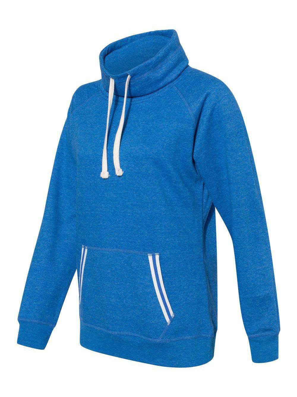 Ladies Relay cowl Neck - ASH - S(D0102H76IE6)
