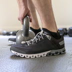 LOCK LACES (Elastic No Tie Shoelaces) (White, 48-Inch)