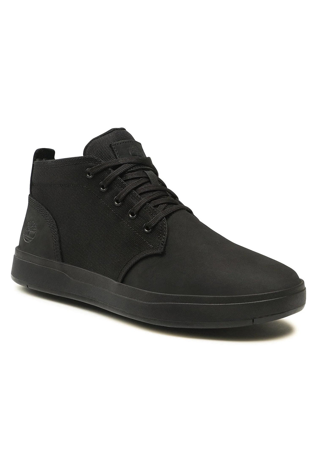 Timberland Men's Davis Square Chukka Shoe, Blackout Nubuck, 10