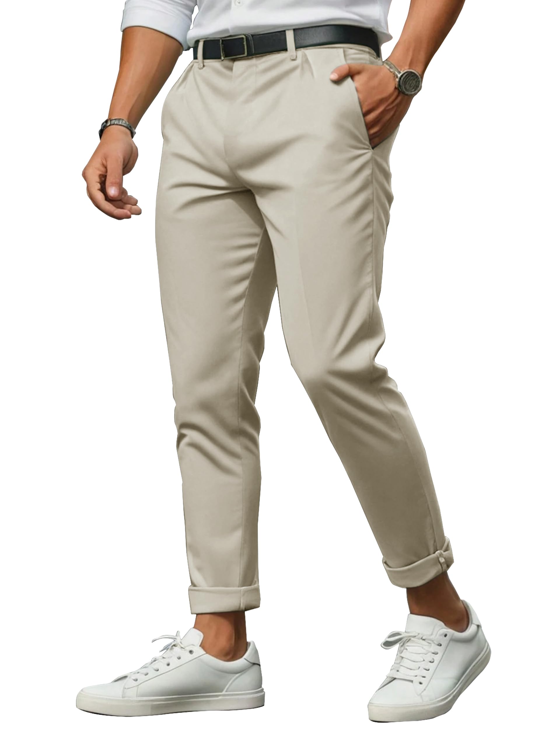 Noble Monk Formal Pants For Men | Stylish Regular Fit MenS Wear Trousers For Office Or Party | Solid Formal Regular Fit Trouser