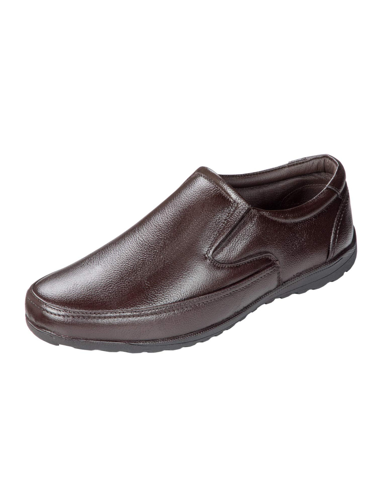ZEBRA FOOTWEARS Mens Formal Leather Shoe Brown 8
