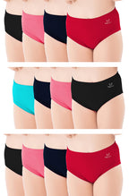 Lyra Cotton Assorted Solid Coloured Kids/Girls Panty | Hipstar Pack Of 12