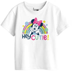 Bon Organik Girls Regular Fit T-Shirt (BON11438_Multi