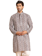 Jompers Mens Embroidered & Printed Kurta