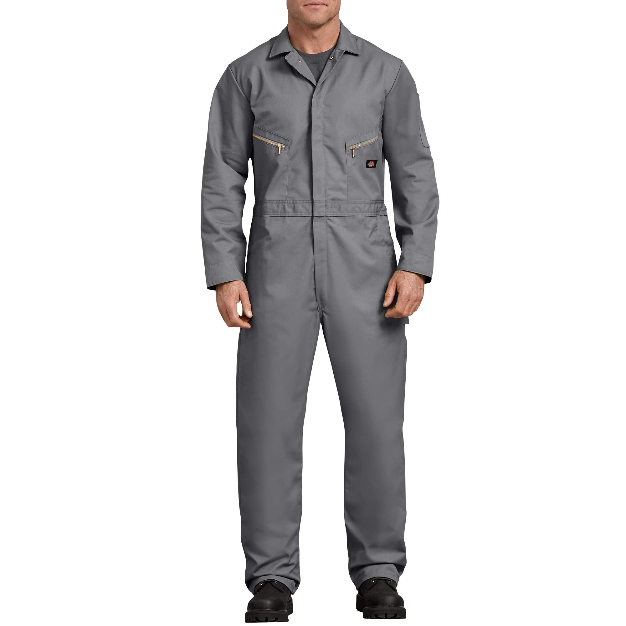 Dickies mens 7 1/2 Ounce Twill Deluxe Long Sleeve Coverall, Gray, XX-Large Tall US