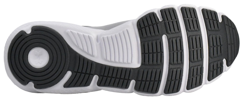 Under Armour Men's Charged Assert 9, Mod Gray (101)/White, 10 M US