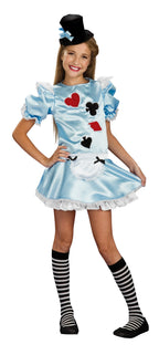 Alice In Wonderland Dress Costume Tween Medium