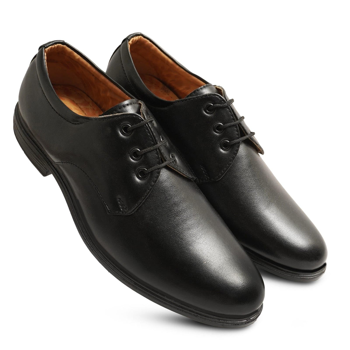 Mens Faux Leather Formal Shoes (Black,7)PID53522 7