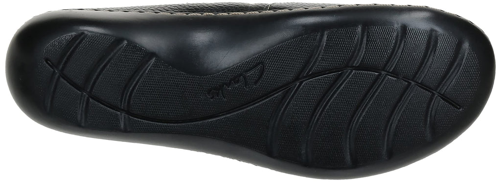 Clarks Women's Ashland Lane Q Slip-On Loafer, Black, 12 M US