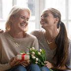 G Letter Necklace Wedding Jewelry Gifts for Sister Simple Christmas Presents for Women Large Initial Pendant