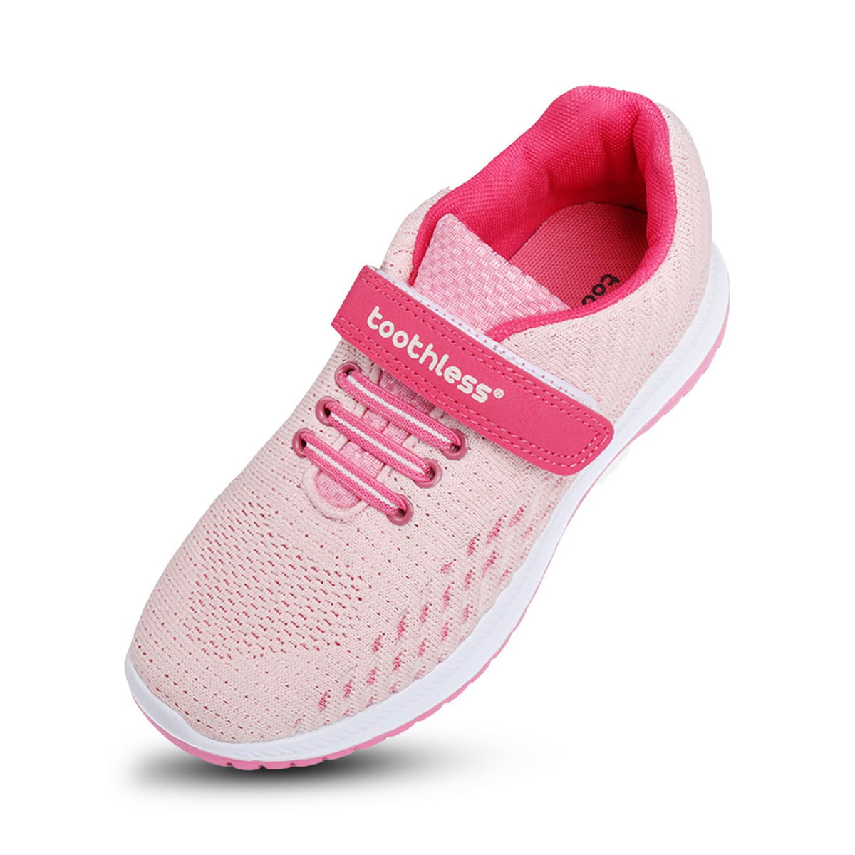 toothless Kids Girls Casual Shoes Breathable Mesh Sneakers with Strap Closure | Lightweight Comfortable | Athletic Running Shoes 12
