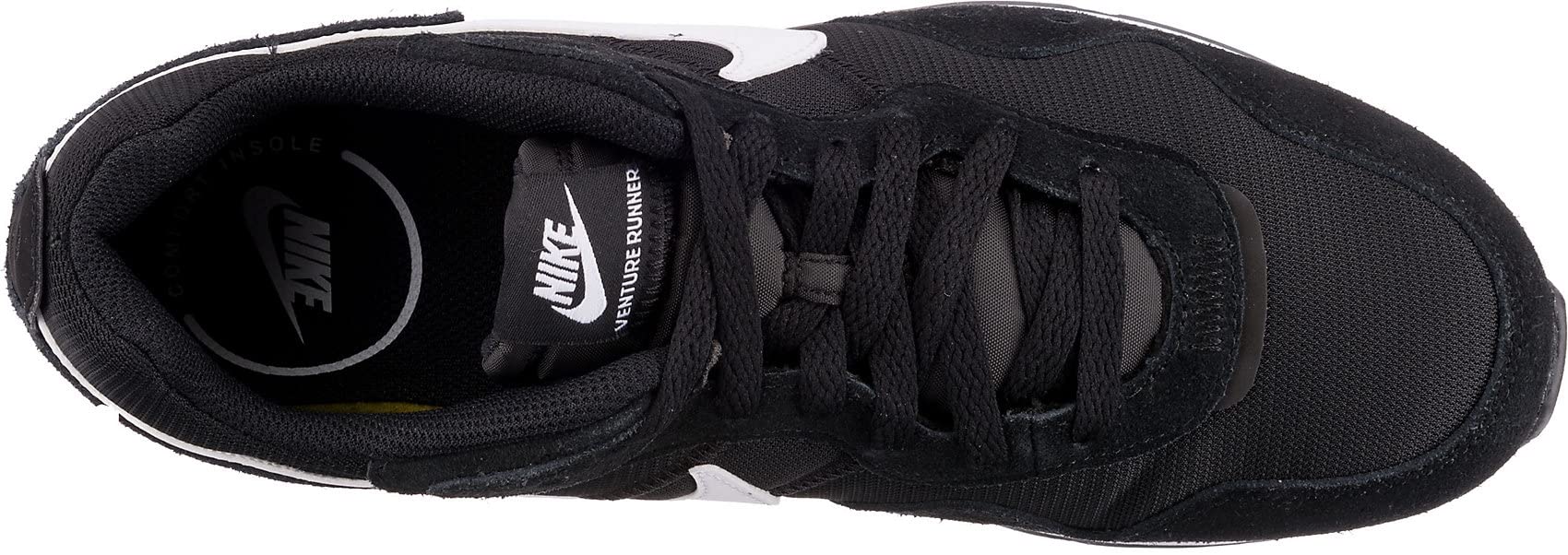 Nike Men's Sneaker, Black White Black, 10