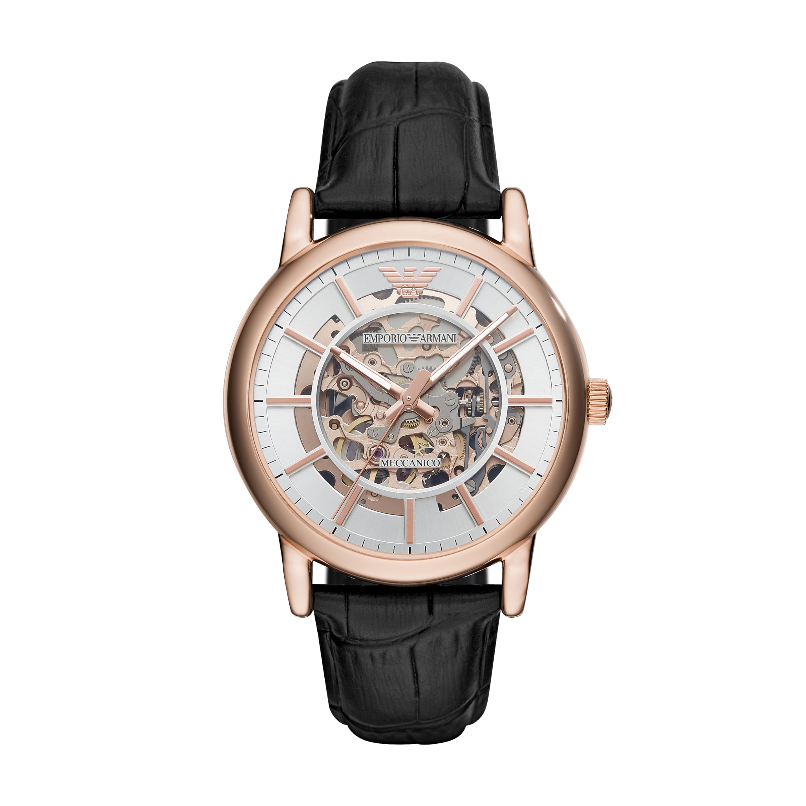 Emporio Armani Men's Automatic Stainless Steel Mechanical Watch (Model: AR60007)