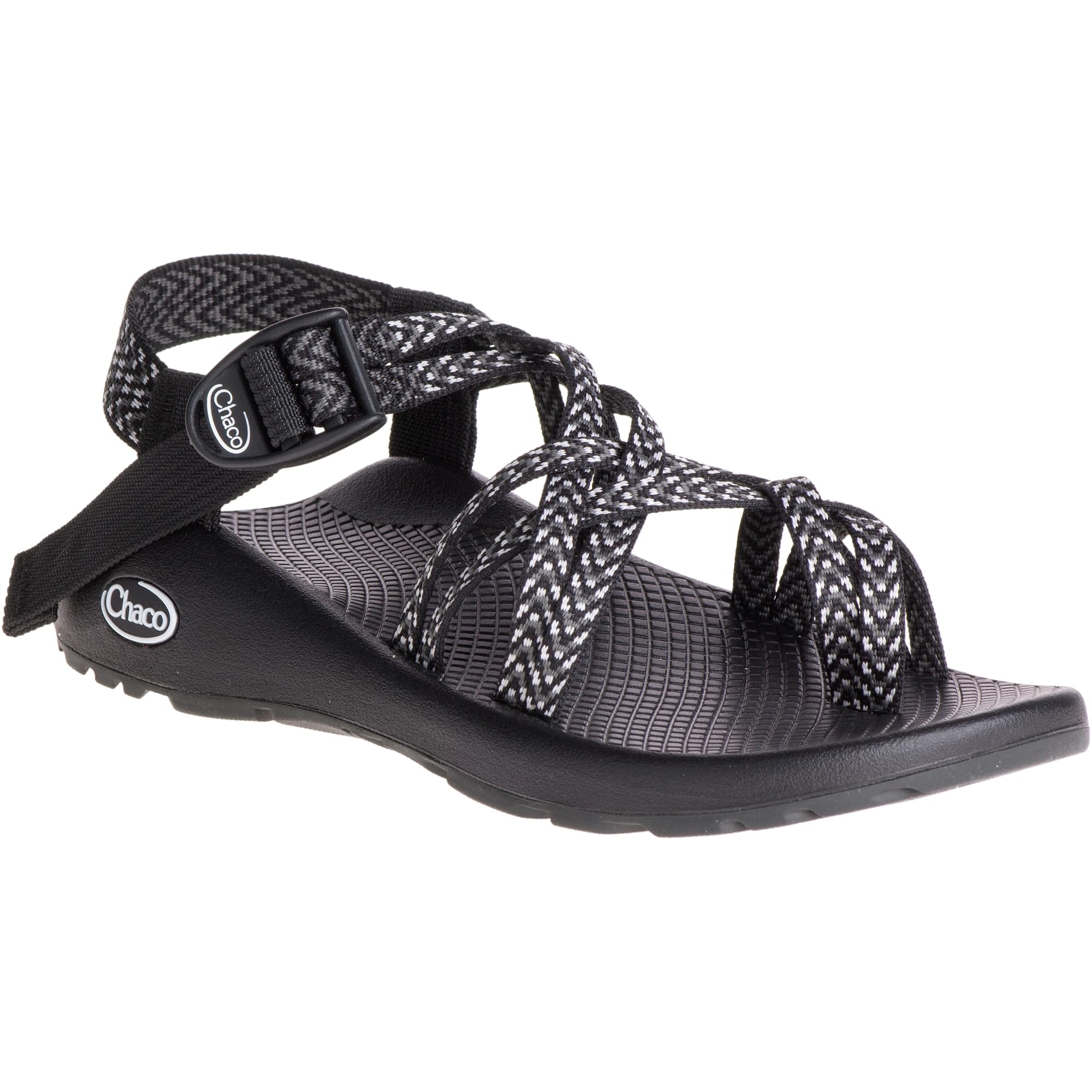 Chaco Womens ZX/2 Classic, With Toe Loop, Outdoor Sandal, Boost Black 7 W