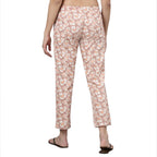 Enamor E4A5 Mid-Rise Straight Leg Pant for Women with Side Pockets