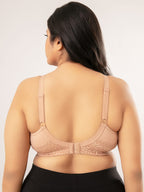 NYKD by Nykaa Womens Full Support M-Frame Heavy Bust Everyday Cotton Bra | Non-Padded | Wireless | Full Coverage| Bra, NYB101, S