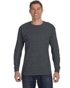 Unisex 61 oz Tagless Long-Sleeve T-Shirt - ASH - S(D0102H7MXJJ)