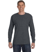 Unisex 61 oz Tagless Long-Sleeve T-Shirt - ASH - S(D0102H7MX0T)