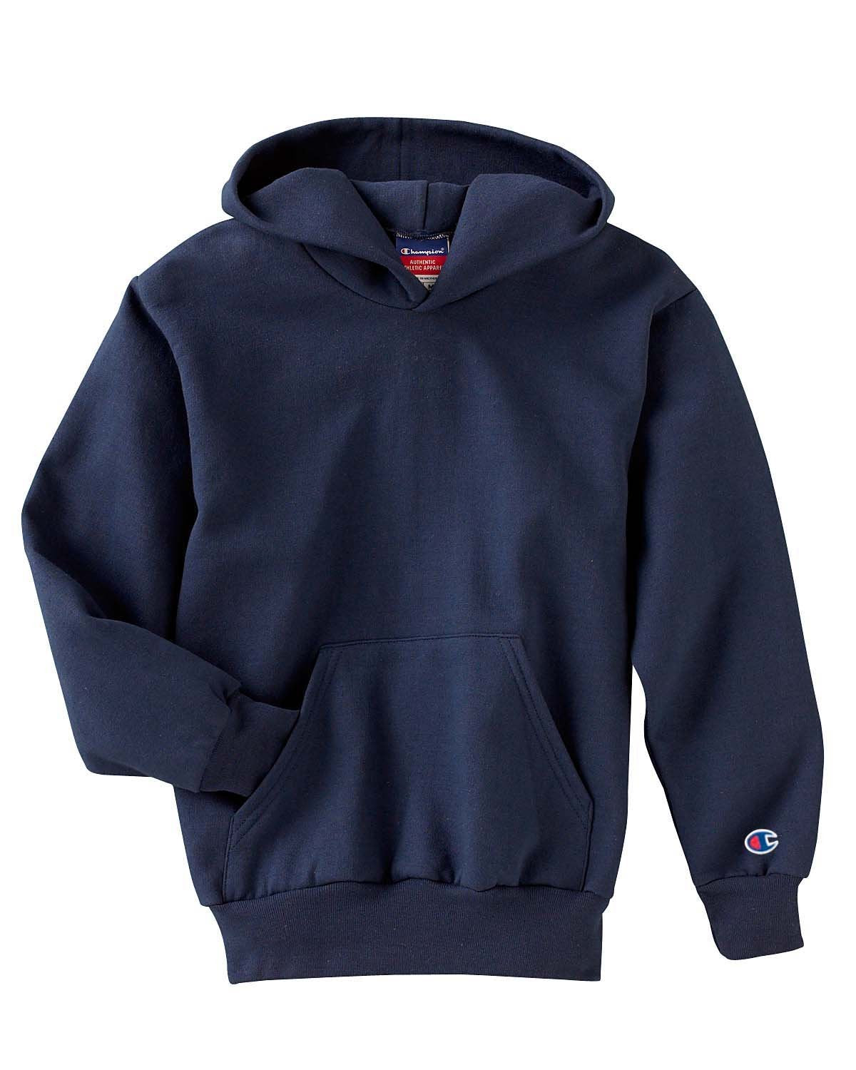 Youth Powerblend Pullover Hooded Sweatshirt - BLAcK - S(D0102HI3FSA)
