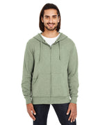 Unisex Triblend French Terry Full-Zip - BLAcK HEATHER - XS(D0102H7KVB2)