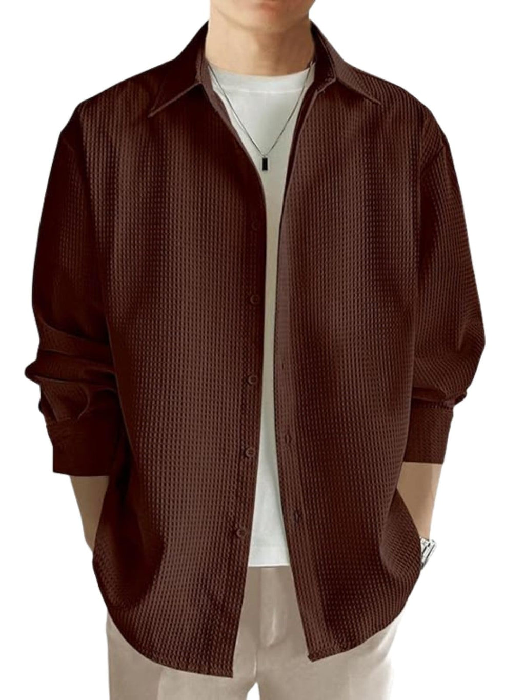 Leriya Fashion Shirt Brown