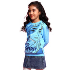 Bon Organik GirlS Cotton Hooded Neck Sweatshirt