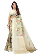 Satrani Womens Art Silk Saree (2108ST236_Pista Green)