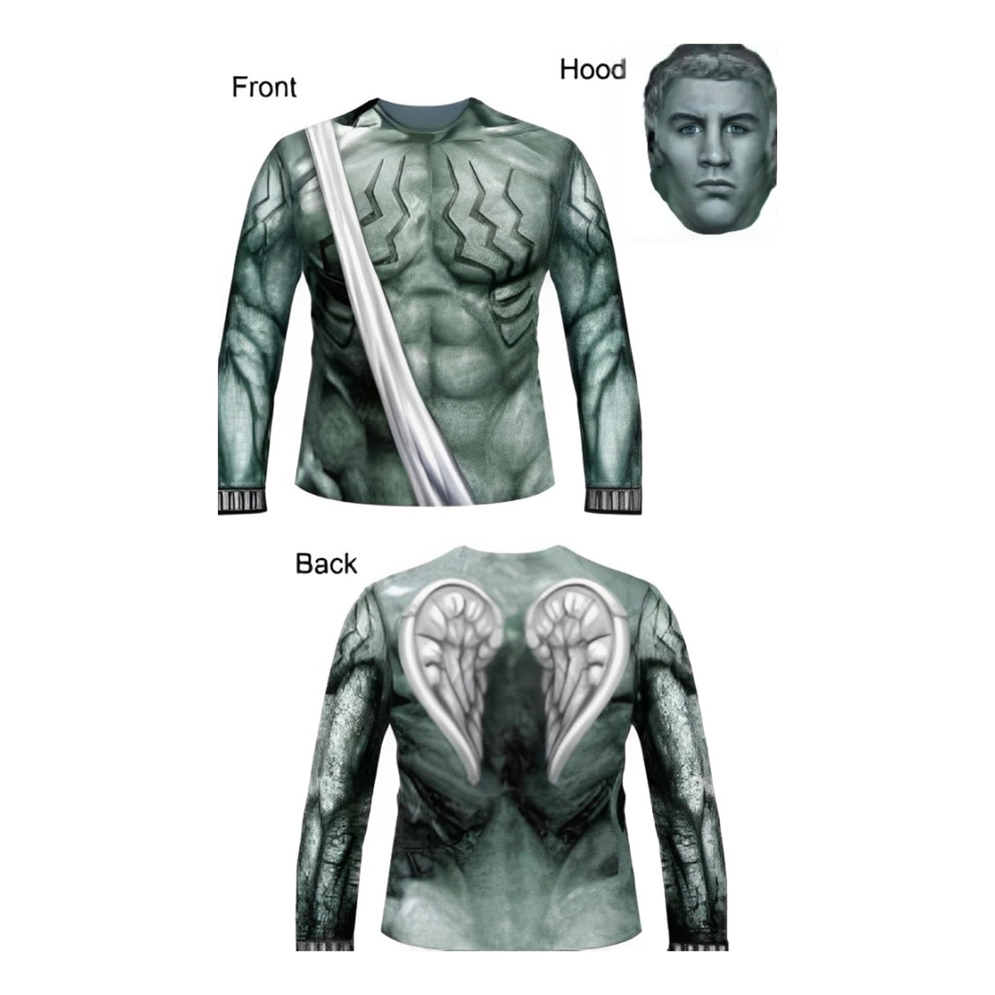 Love Ranger Sublimated Child Costume Shirt & Hood Large