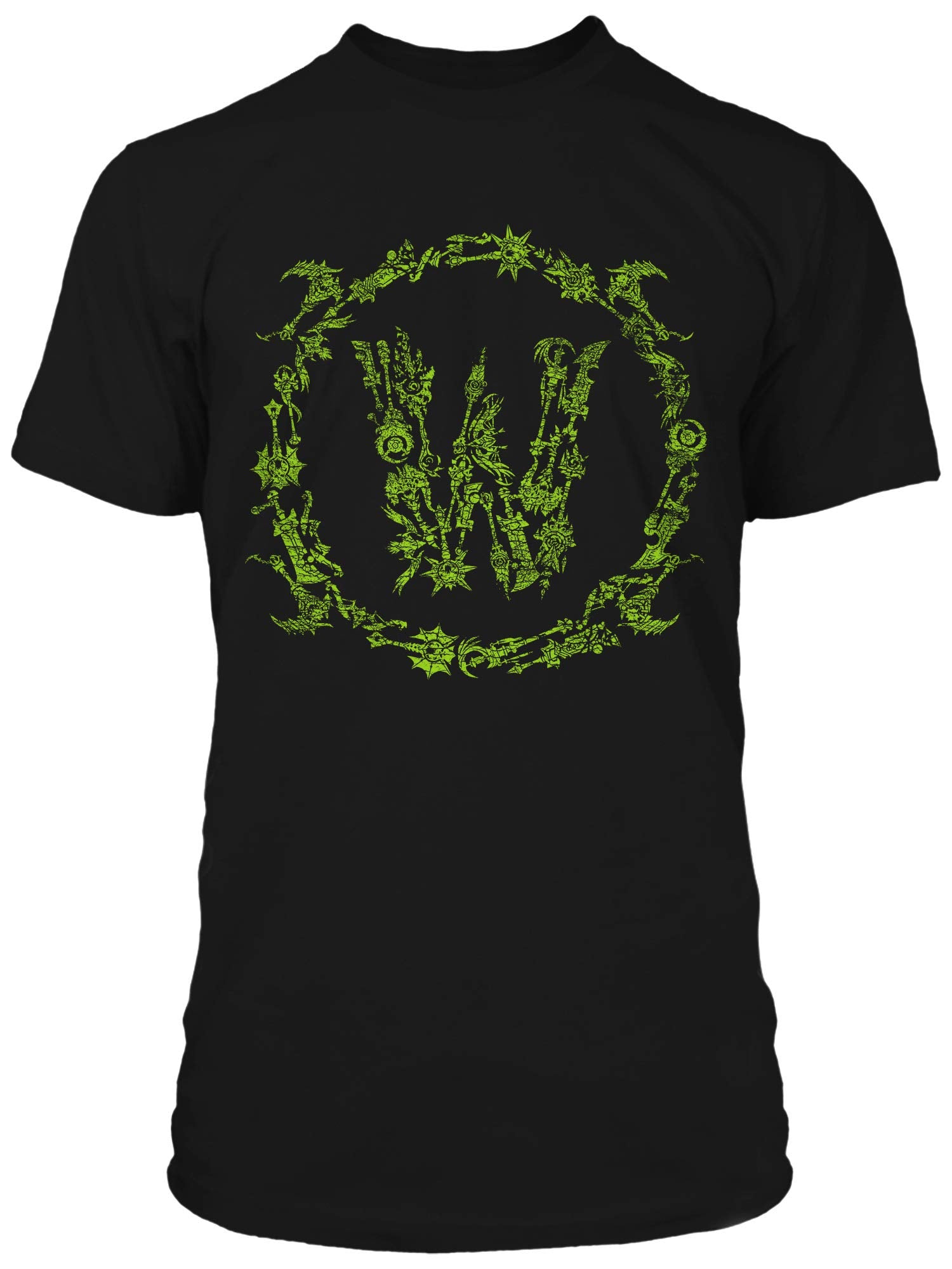 JINX World of Warcraft: Legion Artifacts Men's Gamer Graphic T-Shirt, Black, Small