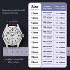 WOCCI 14mm Silicone Watch Band, Quick Release Rubber Replacement Strap with Black Stainless Steel Buckle (Christmas Red)