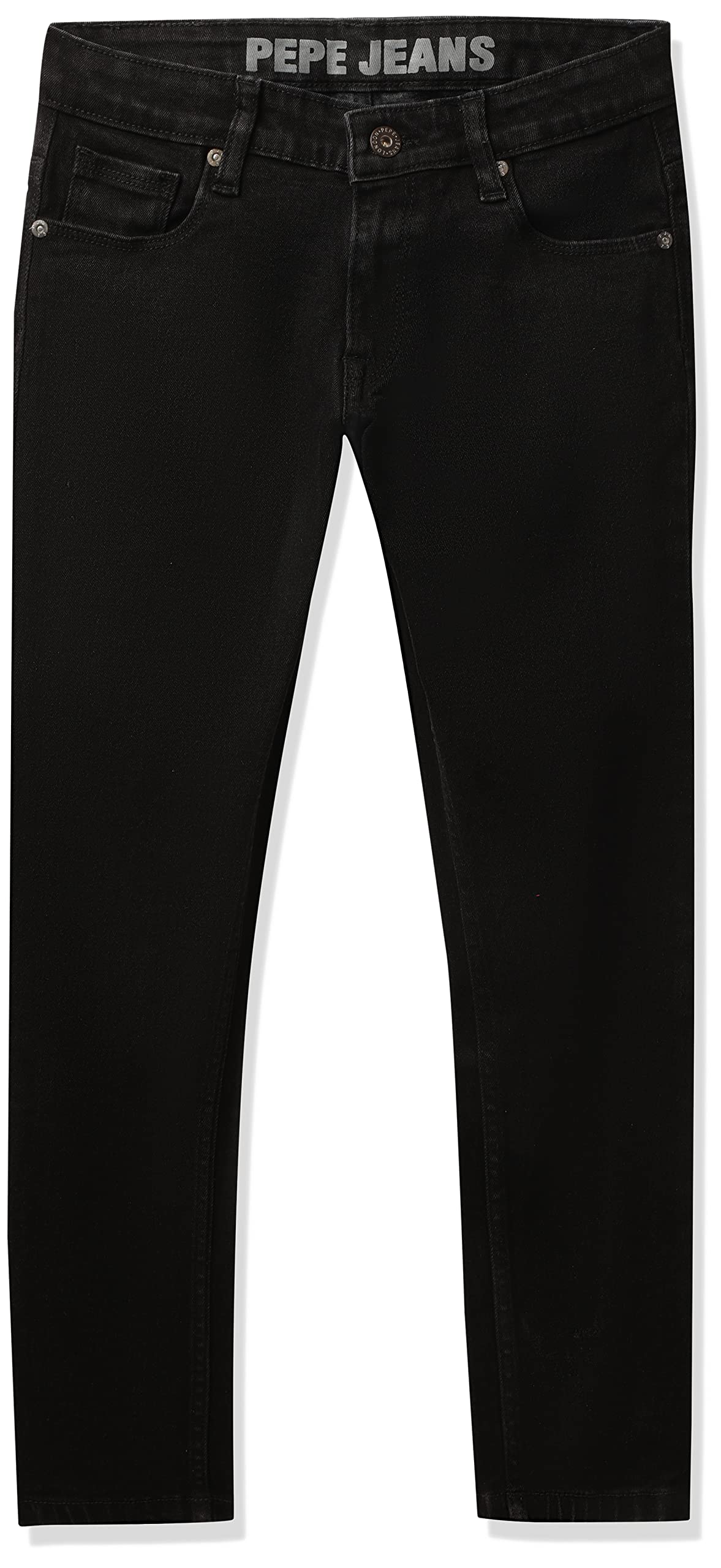 Pepe Jeans BoyS Jeans (Pb201786Q01_8-9 Years, Black, 8-9 Years)