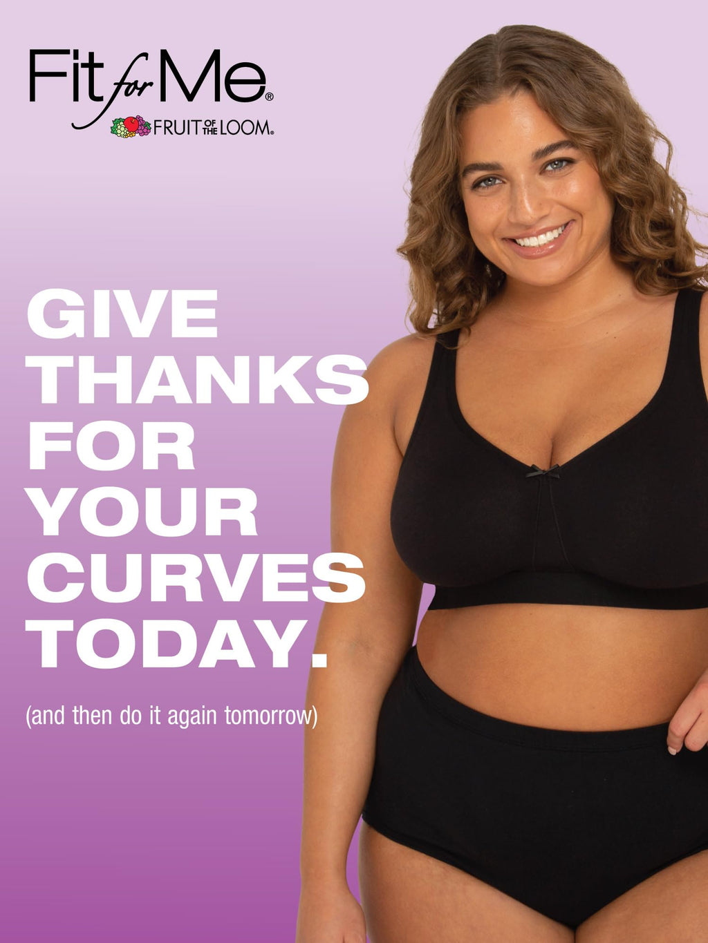 Fruit of the Loom Women's Plus Size Wireless Cotton Bra, Grey, 38C