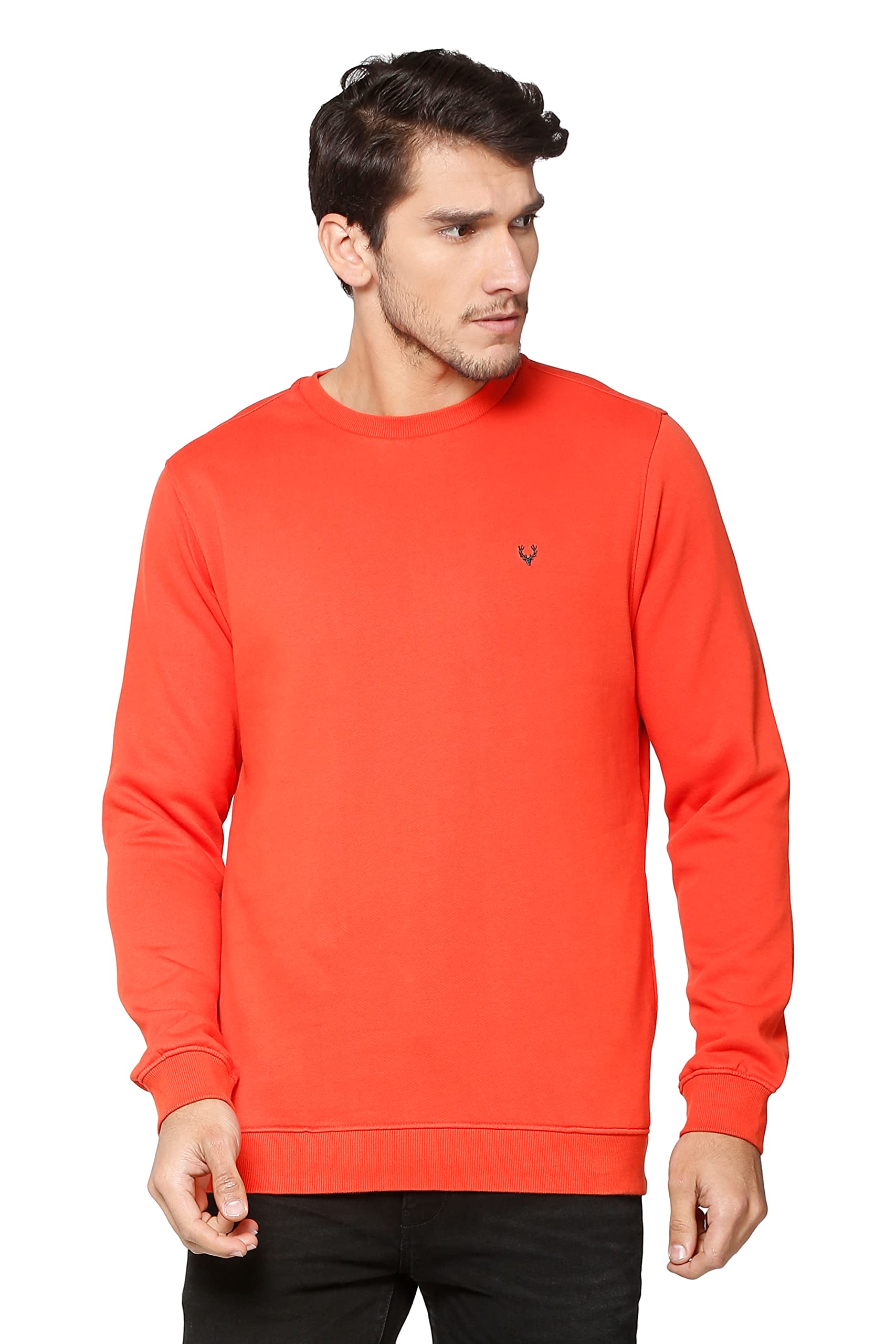 Allen Solly Men Cotton Full Sleeve Round Neck T-Shirt