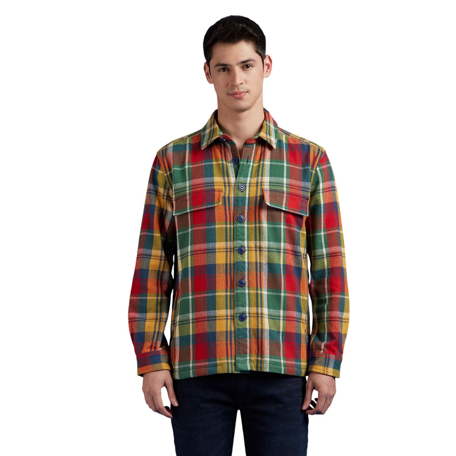 Pepe Jeans MenS Oversized Fit Shirt (Pm308894_Red