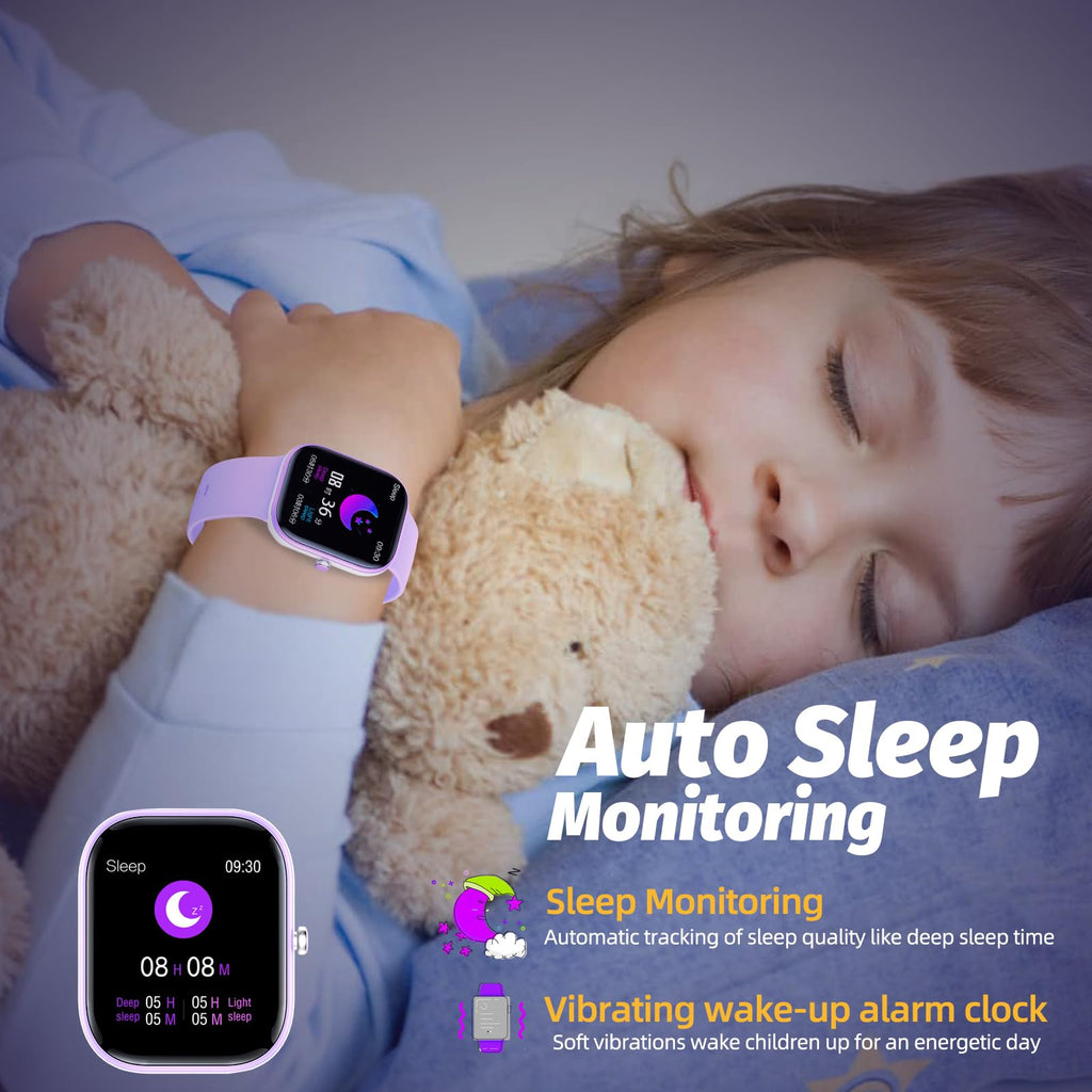 YOUSOKU Fitness Tracker Watch for Kids, IP68 Waterproof Kids Smart Watch with 1.5 DIY Dials 19 Sport Modes, Pedometers, Heart Ra