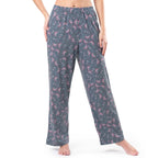 Fruit of the Loom Women's Breathable Tank Top, Pant, and Cardigan Sleep Set, Floral Print, Medium