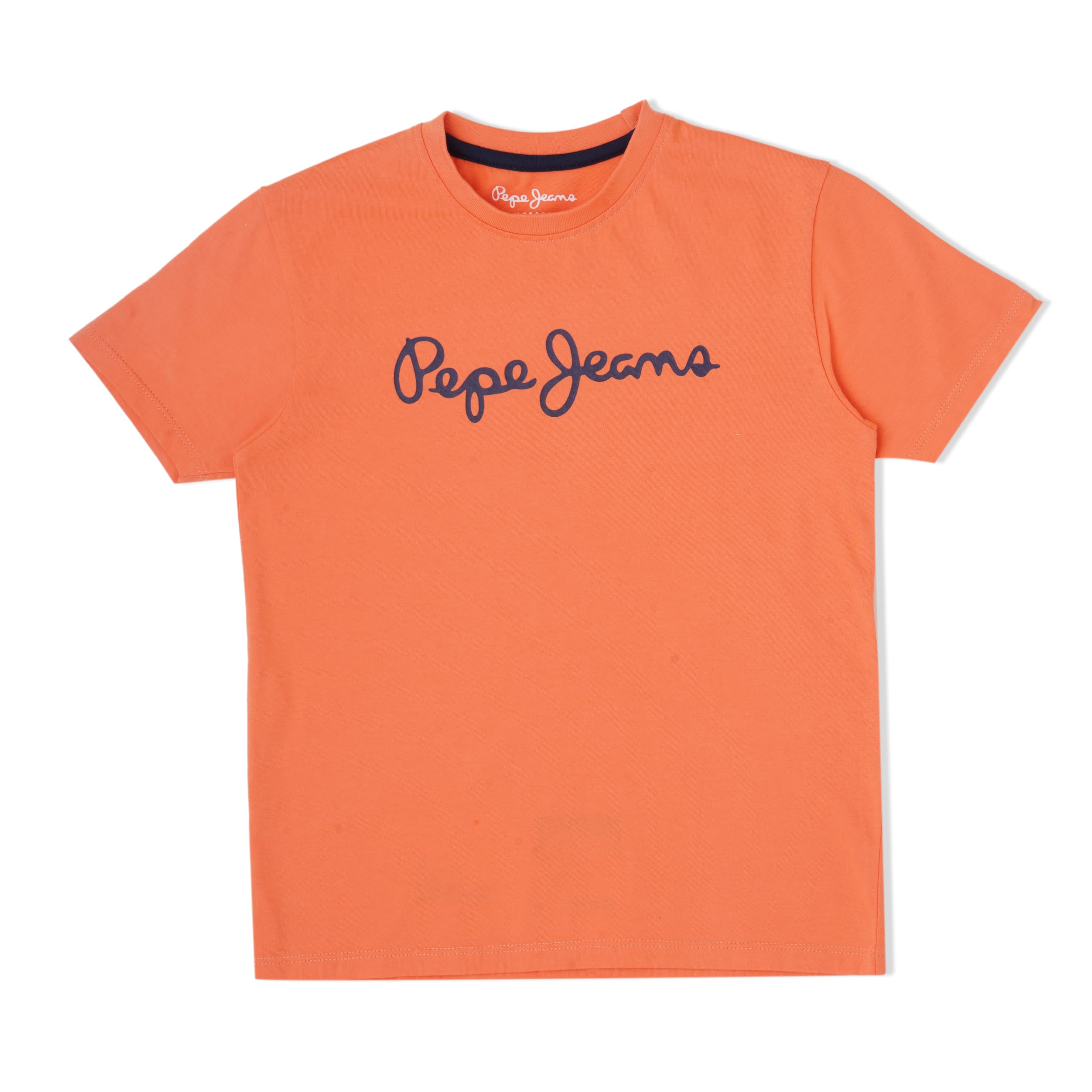 Pepe Jeans BoyS Regular Fit T-Shirt (Pb50362404316_Pop Yellow